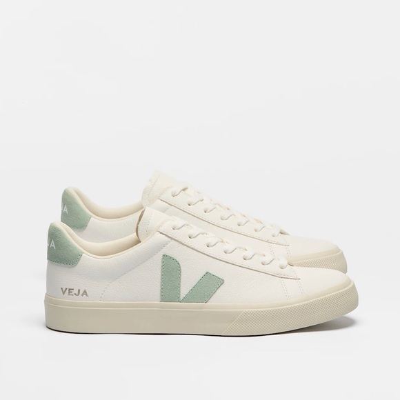 Veja Shoes - Veja Campo Leather White Matcha
